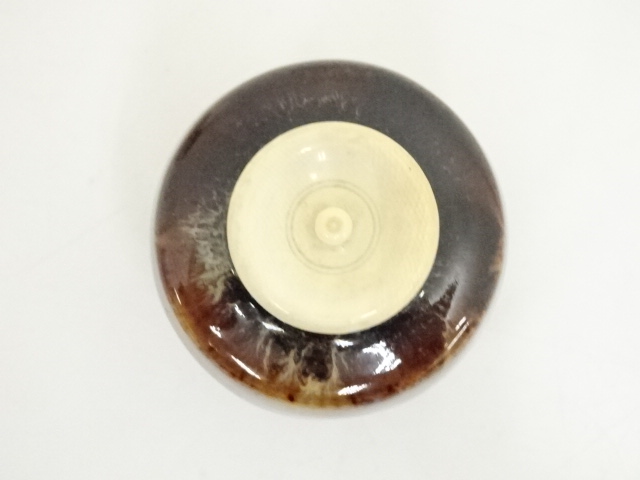 道具 ] - 道具 桶谷定一造 肩衝茶入（仕覆付）（共箱）□z